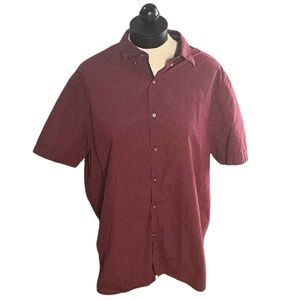 Denim & Flower Ricky Singh‎ Short Sleeve Button Down Shirt XL